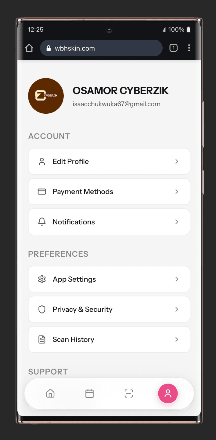 WBH Mobile screenshot 3