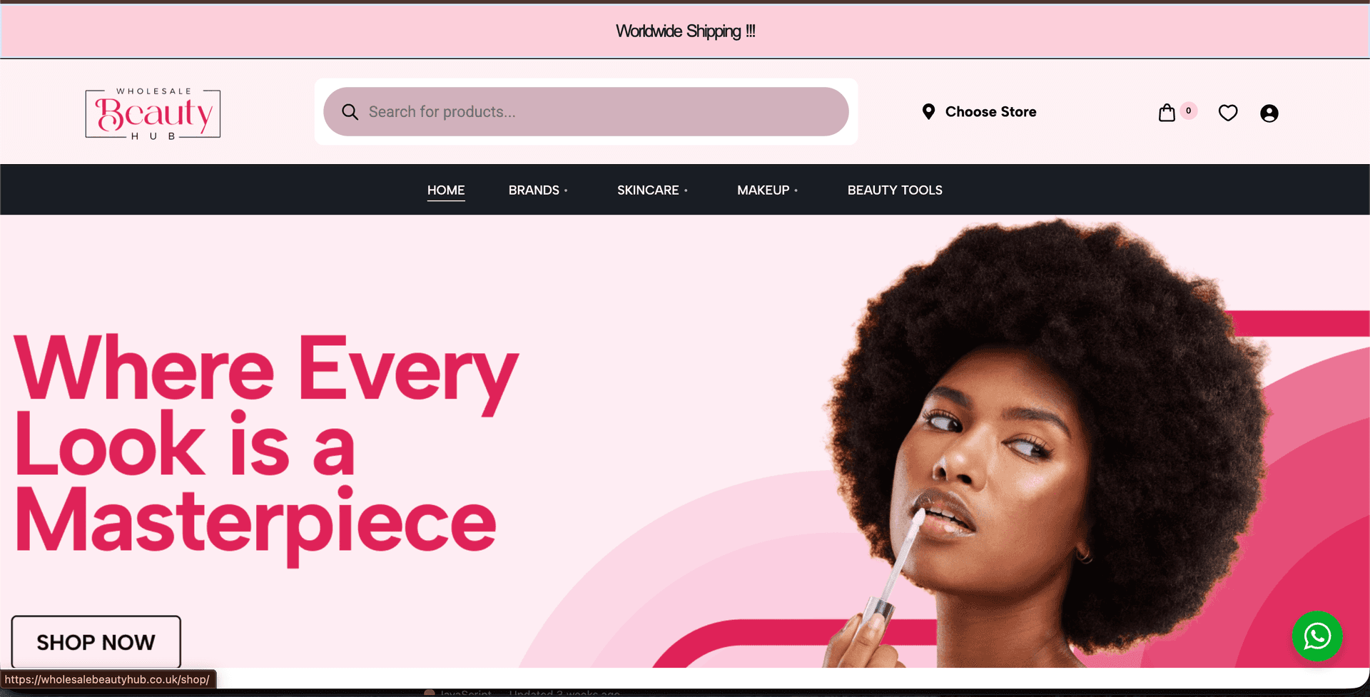 WBH Web screenshot 3